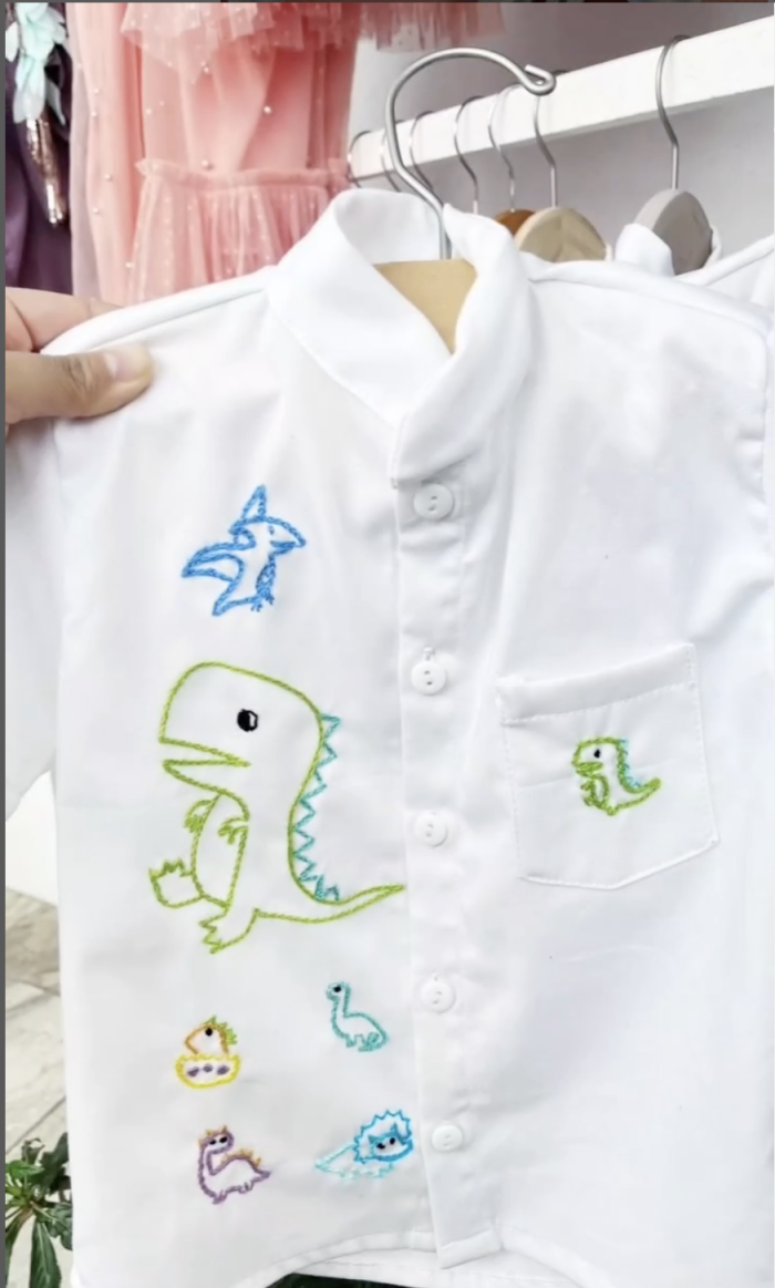 Camisa Dino infantil - Imagen 3