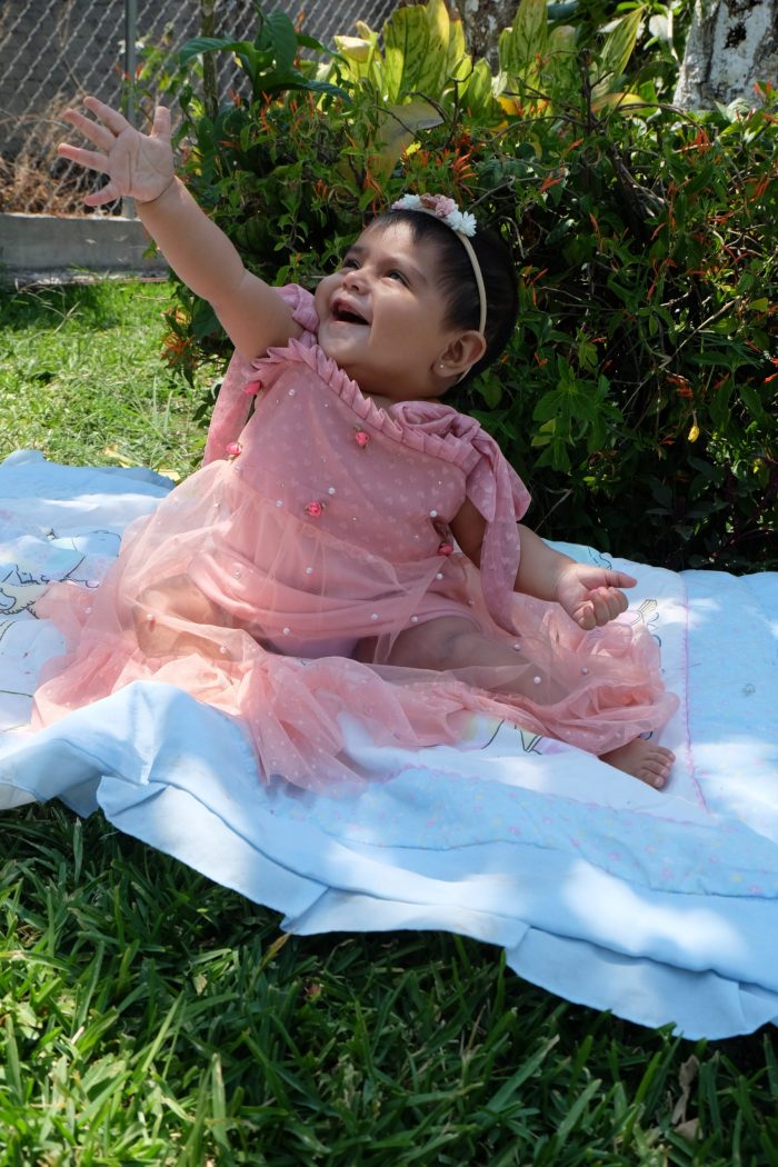 Vestido Perlas infantil