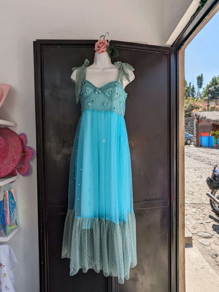 Vestido Corset Perlas - Imagen 2