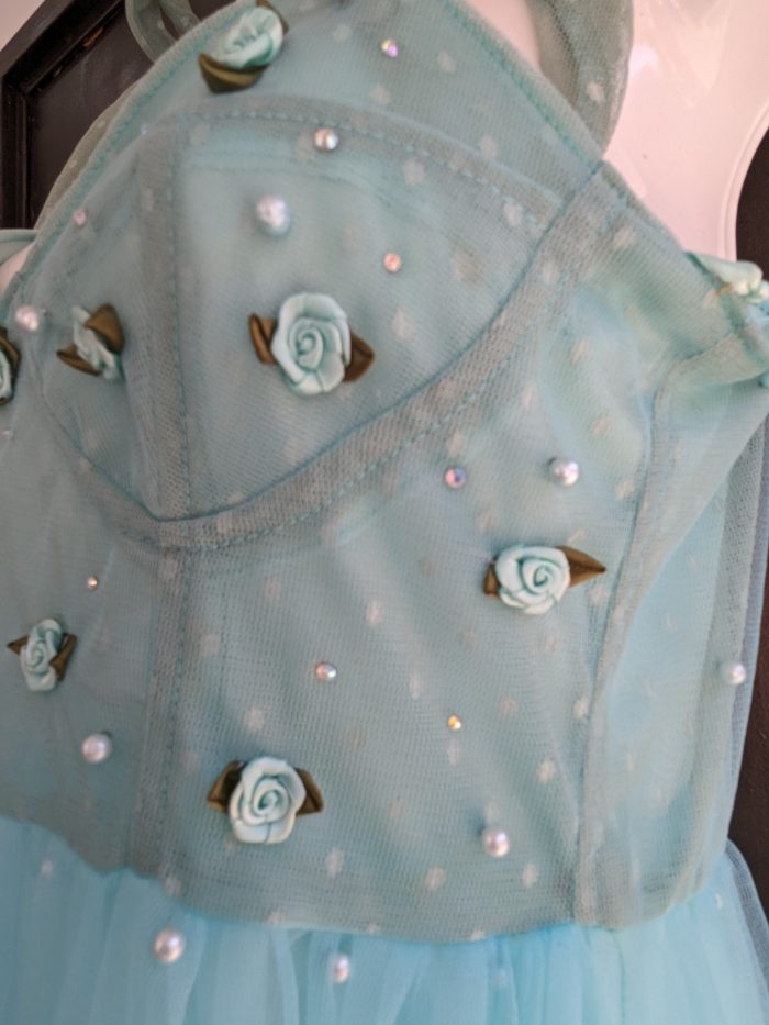 Vestido Corset Perlas - Imagen 4