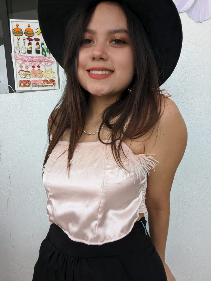 Top Tardesica rosada - Imagen 3