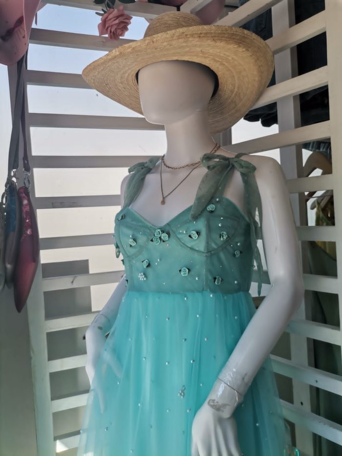 Vestido Corset Perlas